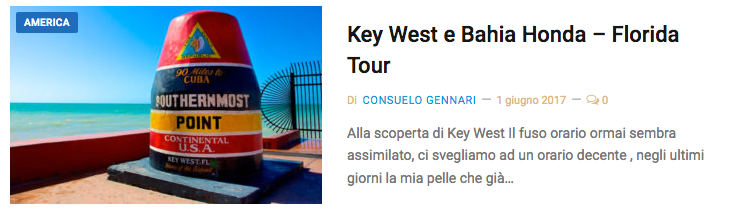 viaggio key west blog