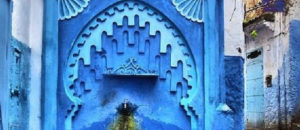 città blu marocco
