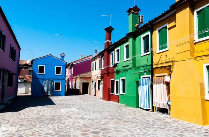 venezia case colorate